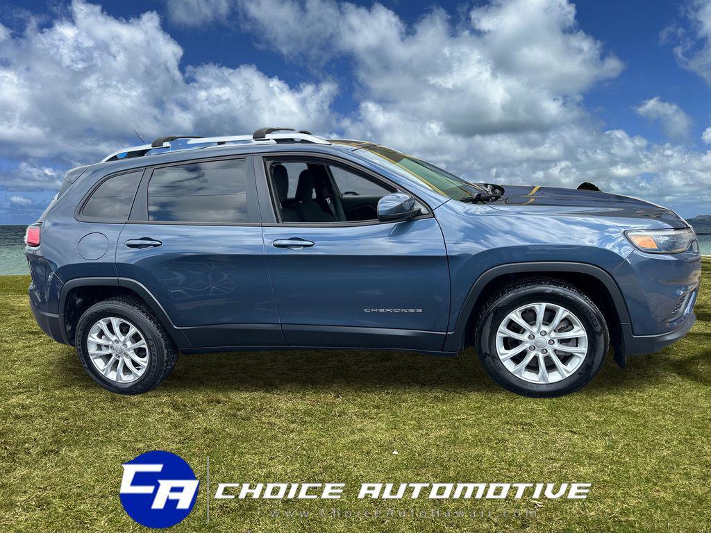 used 2021 Jeep Cherokee car, priced at $17,000