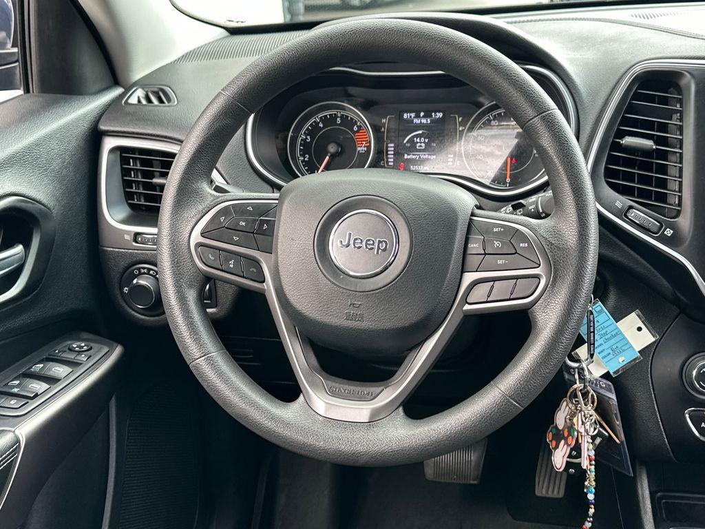 used 2021 Jeep Cherokee car, priced at $17,000