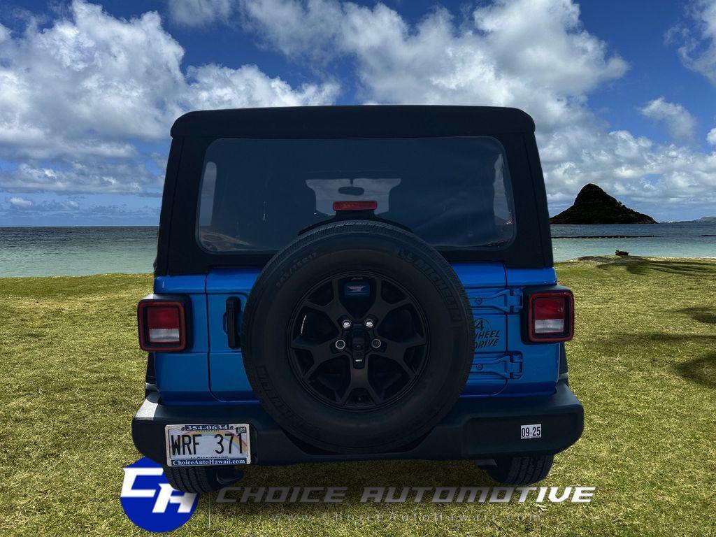 used 2022 Jeep Wrangler car, priced at $29,500