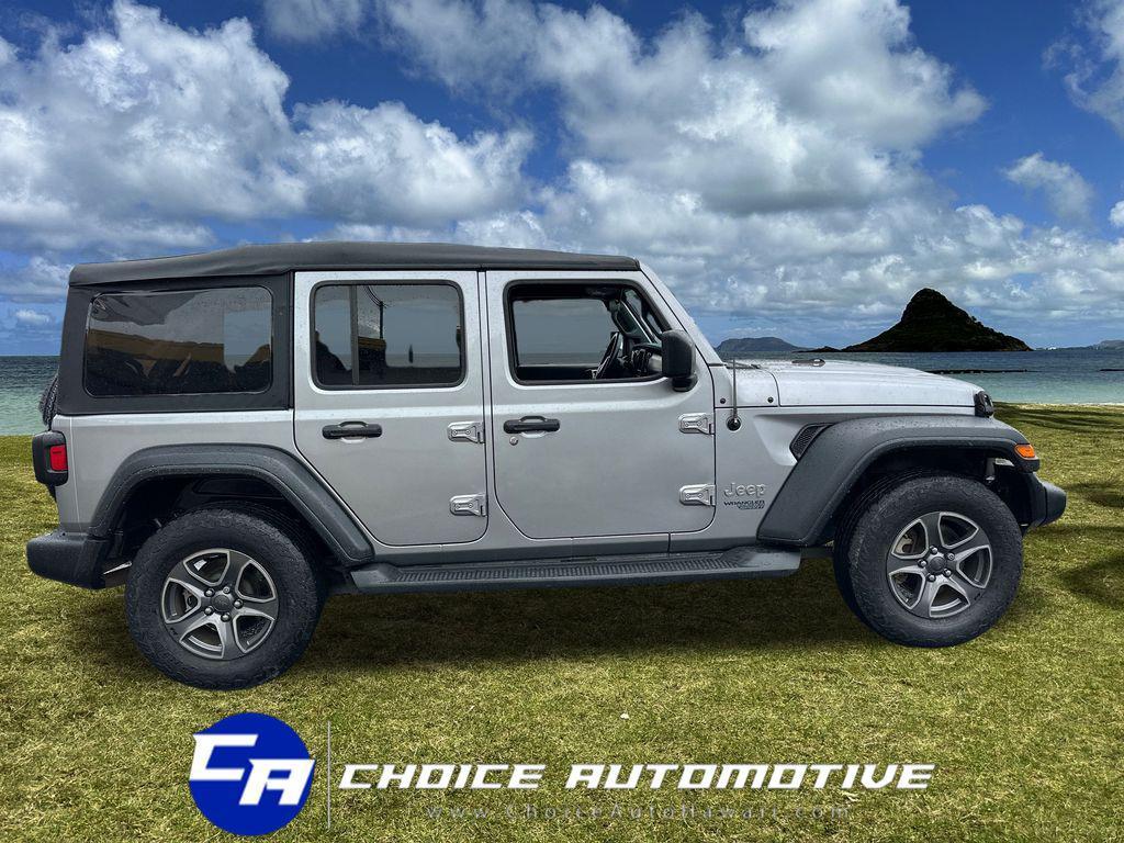used 2018 Jeep Wrangler Unlimited car, priced at $21,500