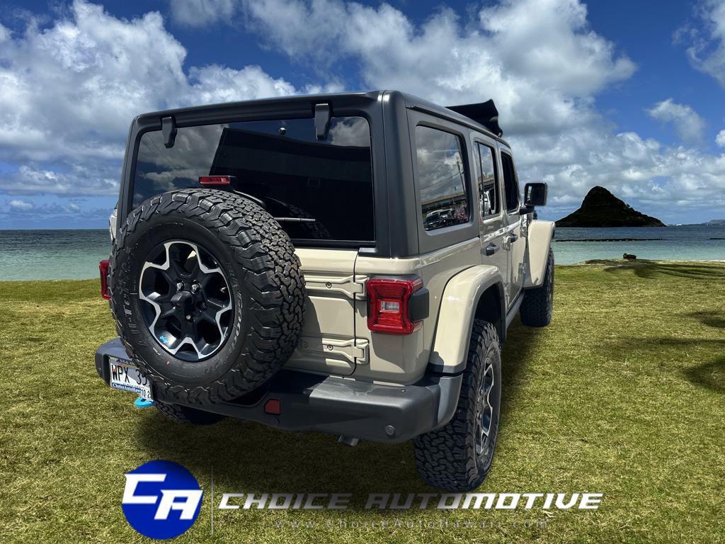 used 2022 Jeep Wrangler Unlimited 4xe car, priced at $37,000