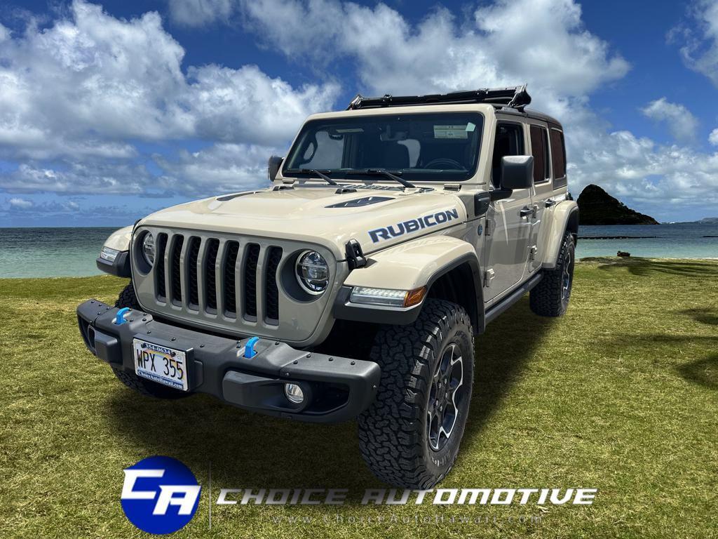 used 2022 Jeep Wrangler Unlimited 4xe car, priced at $37,000