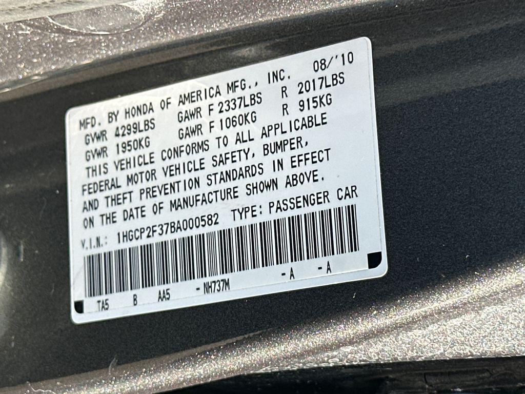 used 2011 Honda Accord car, priced at $10,500