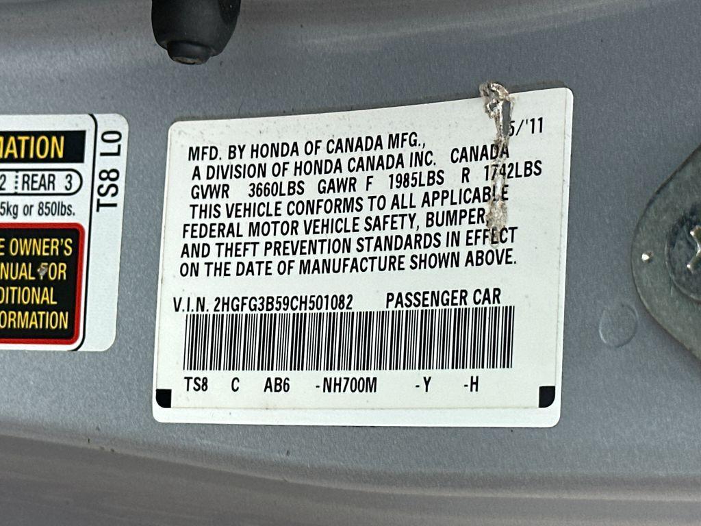 used 2012 Honda Civic car, priced at $11,000