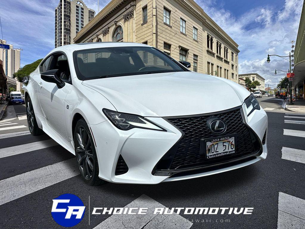 used 2021 Lexus RC 350 car, priced at $42,500