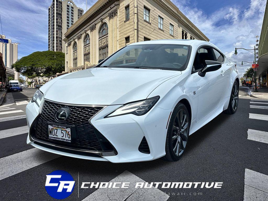used 2021 Lexus RC 350 car, priced at $42,500