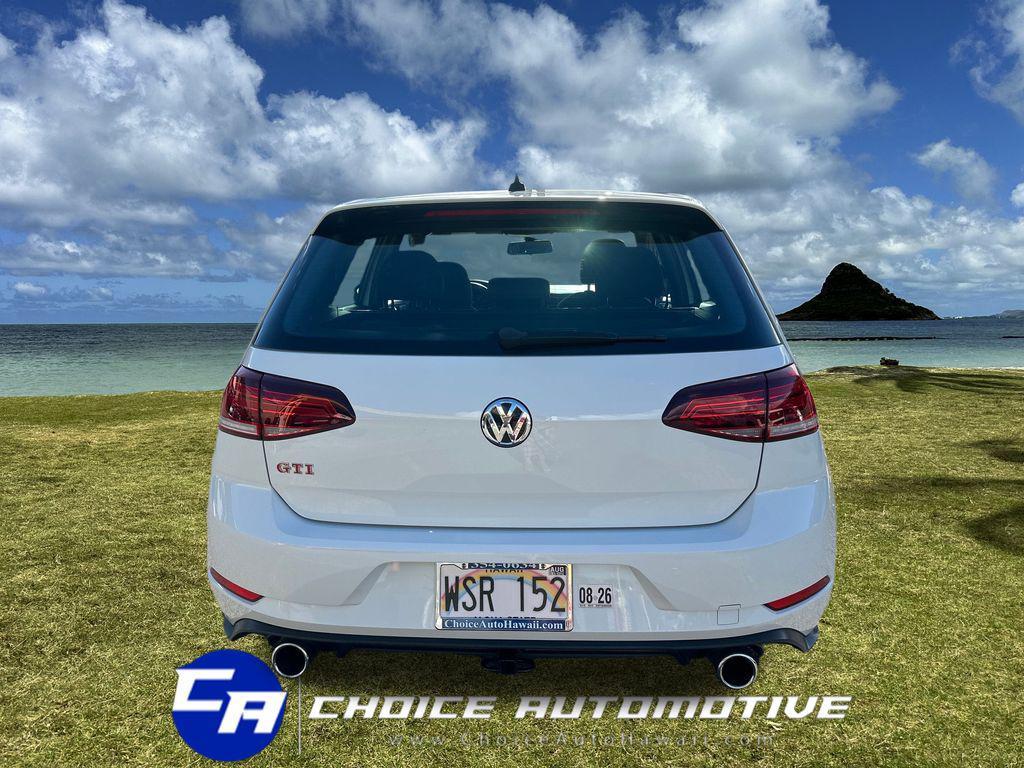used 2019 Volkswagen Golf GTI car, priced at $21,500