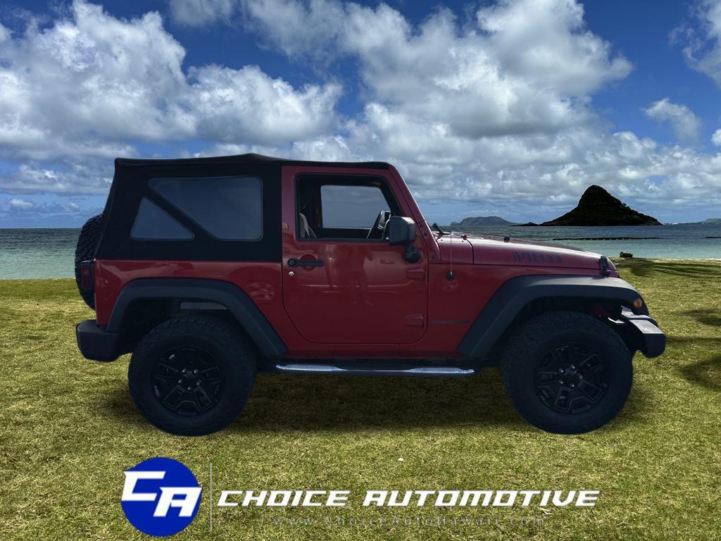 used 2017 Jeep Wrangler car, priced at $18,500