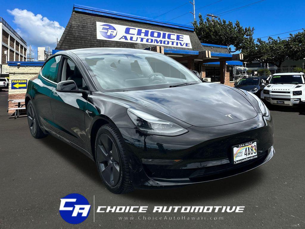 used 2023 Tesla Model 3 car, priced at $25,000