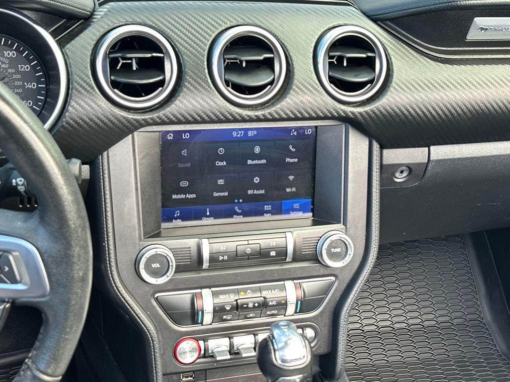 used 2022 Ford Mustang car, priced at $23,500