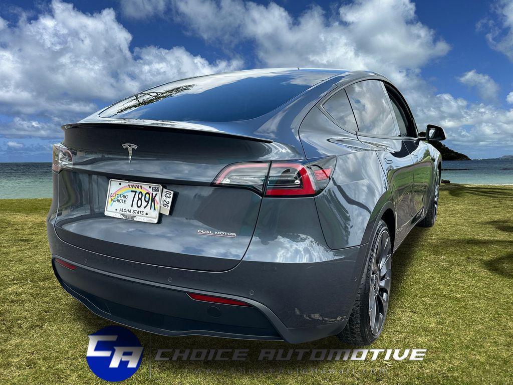 used 2020 Tesla Model Y car, priced at $28,500