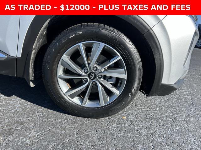 used 2019 Hyundai Santa Fe car, priced at $12,000