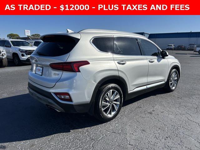 used 2019 Hyundai Santa Fe car, priced at $12,000