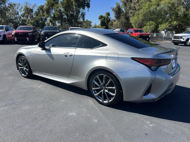 used 2019 Lexus RC 350 car, priced at $30,000