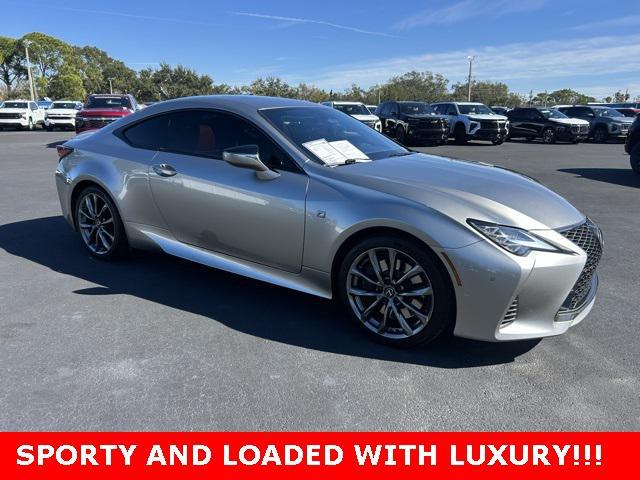 used 2019 Lexus RC 350 car, priced at $30,000