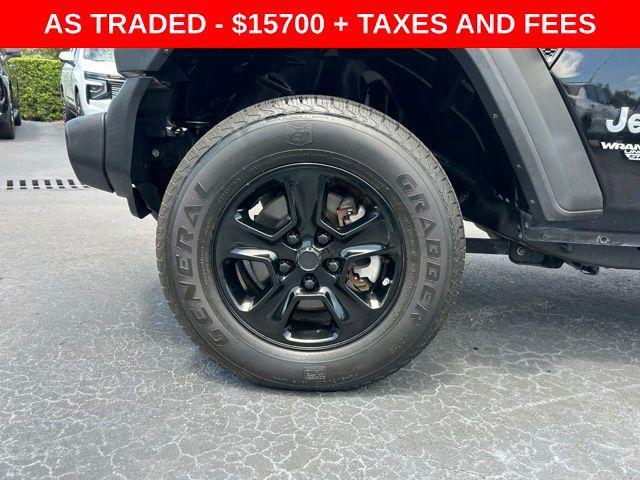 used 2018 Jeep Wrangler Unlimited car, priced at $16,899