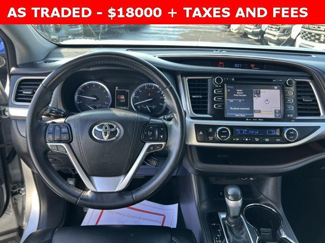 used 2018 Toyota Highlander car, priced at $18,000