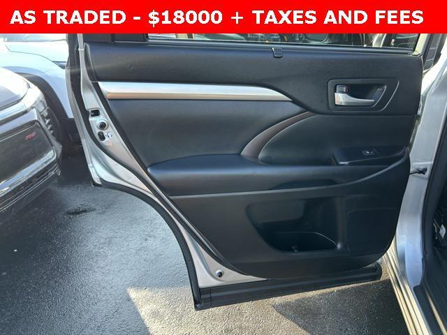 used 2018 Toyota Highlander car, priced at $18,000