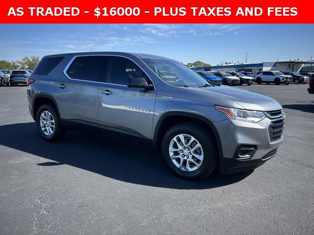 used 2020 Chevrolet Traverse car, priced at $15,802