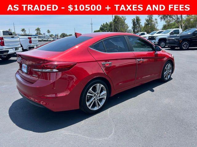 used 2017 Hyundai Elantra car, priced at $10,500