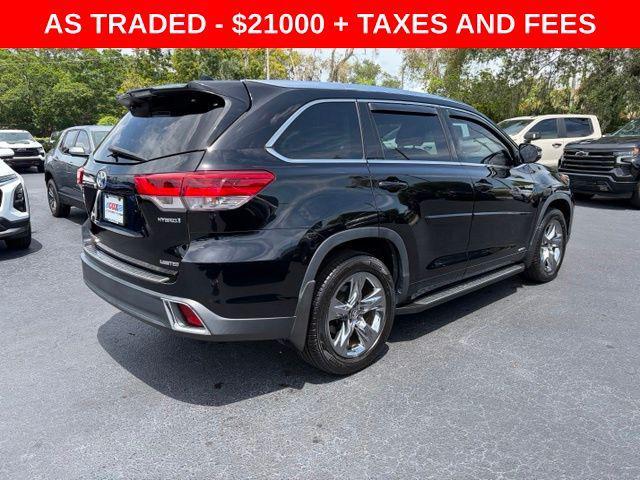 used 2019 Toyota Highlander Hybrid car, priced at $22,199