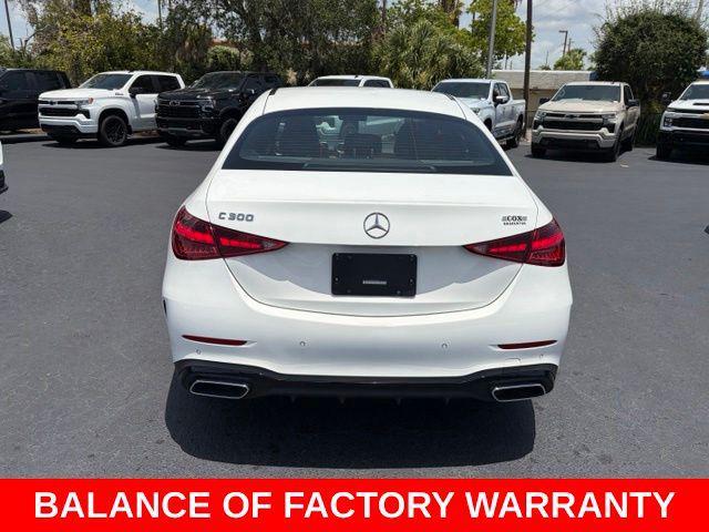used 2024 Mercedes-Benz C-Class car, priced at $37,599