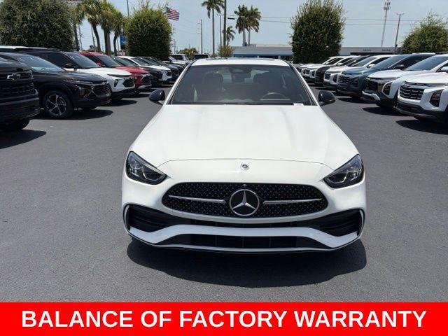 used 2024 Mercedes-Benz C-Class car, priced at $37,599