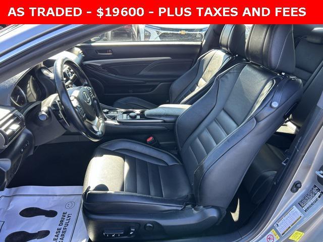 used 2017 Lexus RC 300 car, priced at $19,600