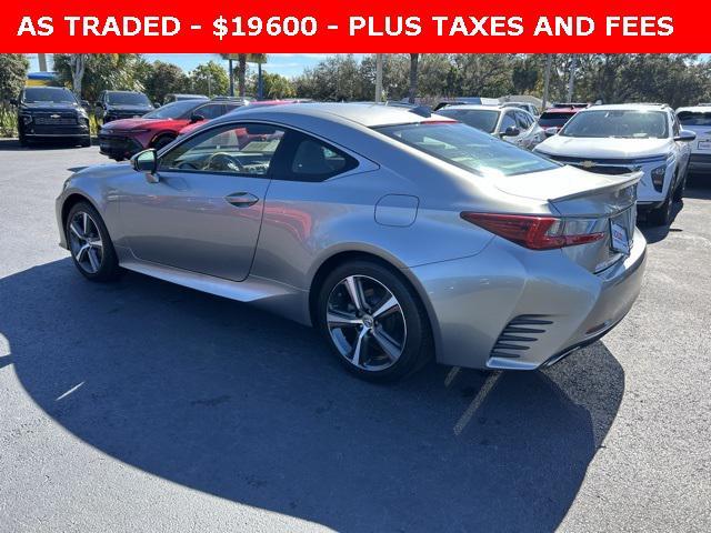 used 2017 Lexus RC 300 car, priced at $19,600