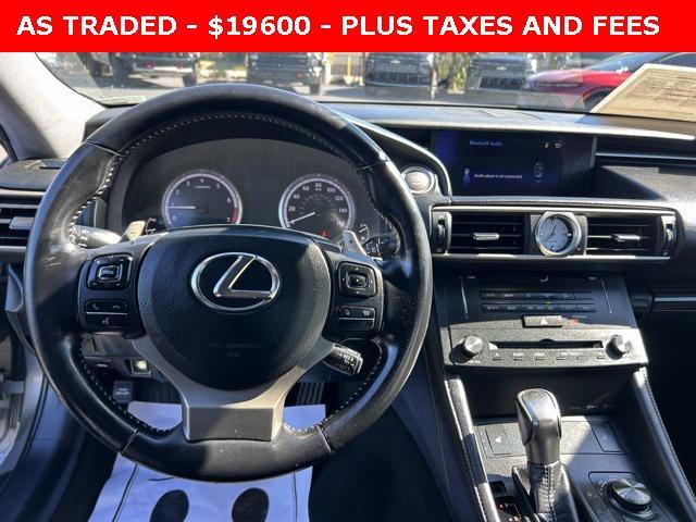used 2017 Lexus RC 300 car, priced at $19,600