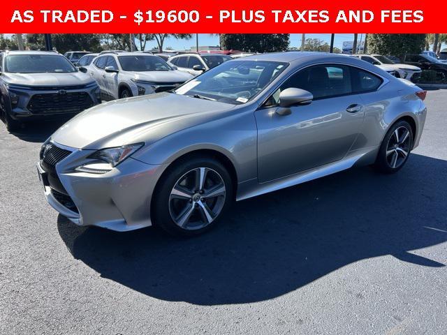 used 2017 Lexus RC 300 car, priced at $19,600