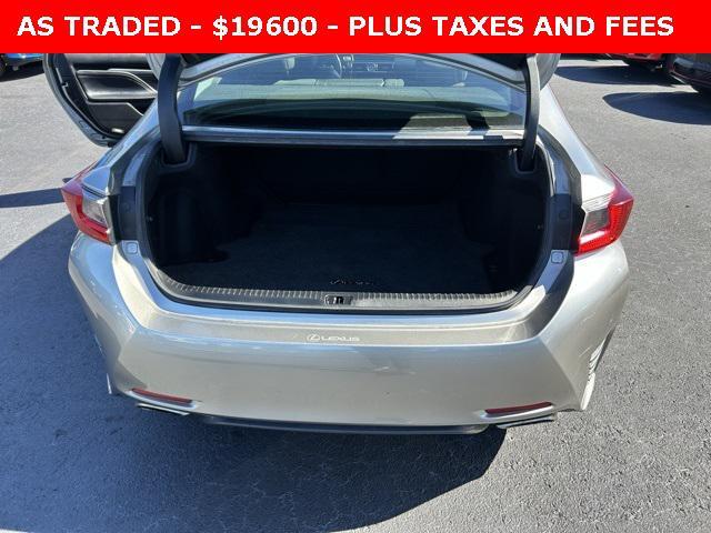 used 2017 Lexus RC 300 car, priced at $19,600