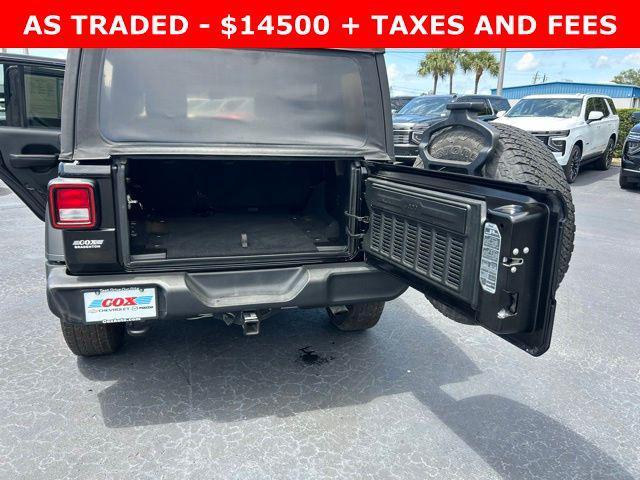 used 2018 Jeep Wrangler Unlimited car, priced at $15,699