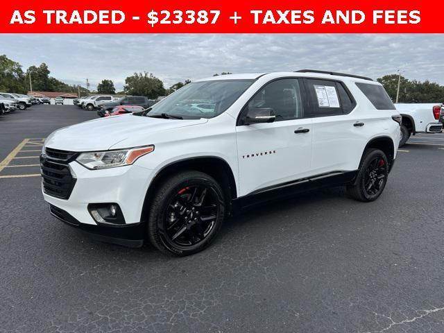 used 2021 Chevrolet Traverse car, priced at $23,387