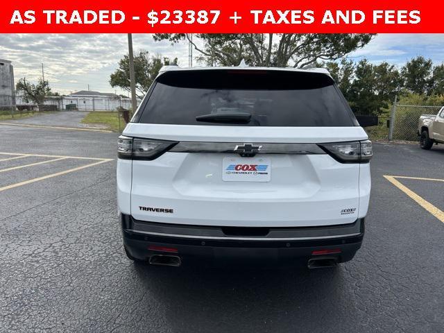 used 2021 Chevrolet Traverse car, priced at $23,387