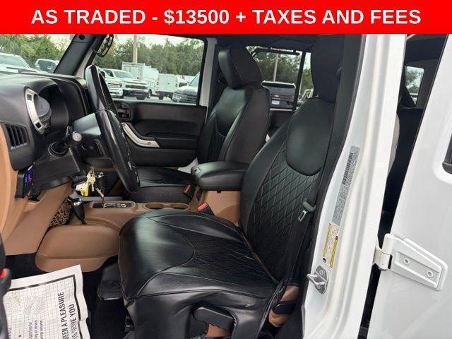 used 2016 Jeep Wrangler Unlimited car, priced at $14,699