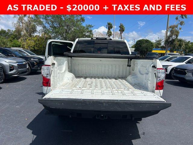 used 2021 Nissan Titan car, priced at $20,000