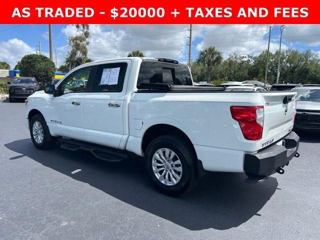 used 2021 Nissan Titan car, priced at $20,000