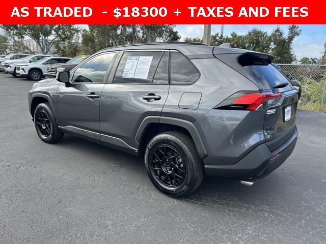 used 2021 Toyota RAV4 car, priced at $18,300
