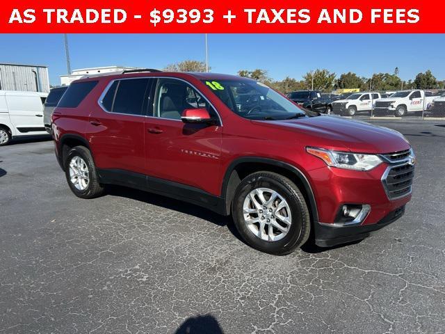 used 2018 Chevrolet Traverse car, priced at $9,393