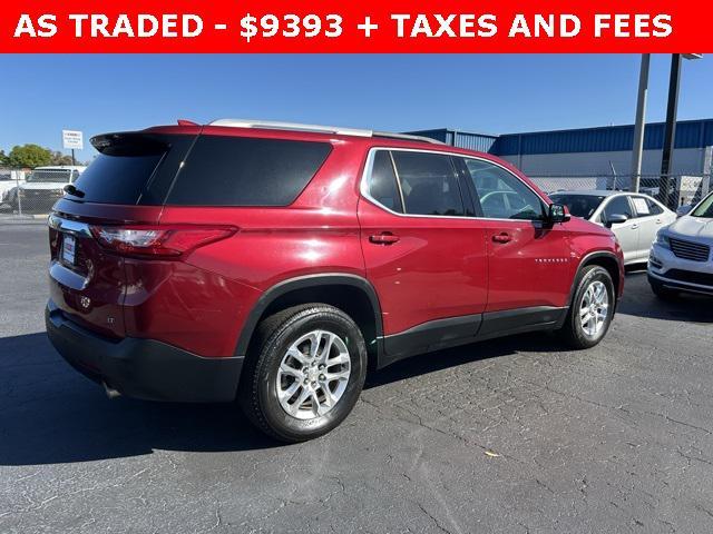 used 2018 Chevrolet Traverse car, priced at $9,393