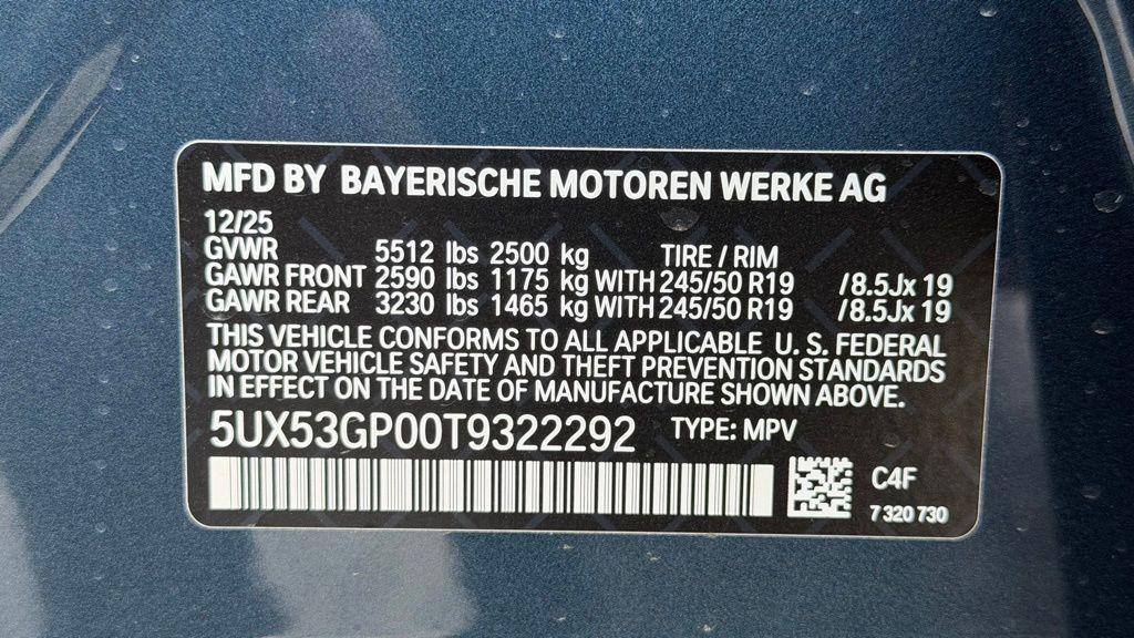 new 2026 BMW X3 car, priced at $55,800