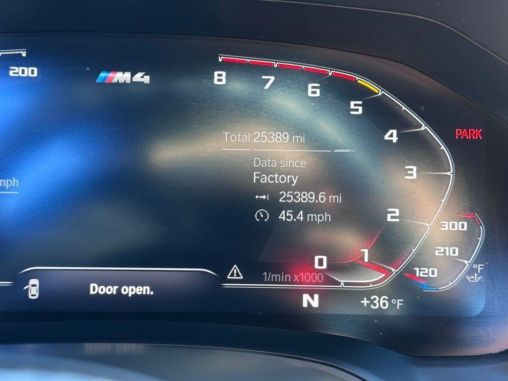 used 2023 BMW M4 car, priced at $74,887