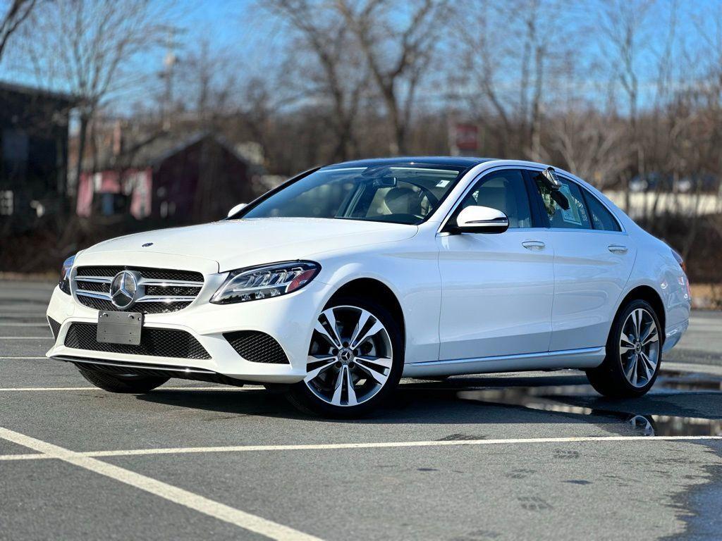used 2021 Mercedes-Benz C-Class car, priced at $29,995