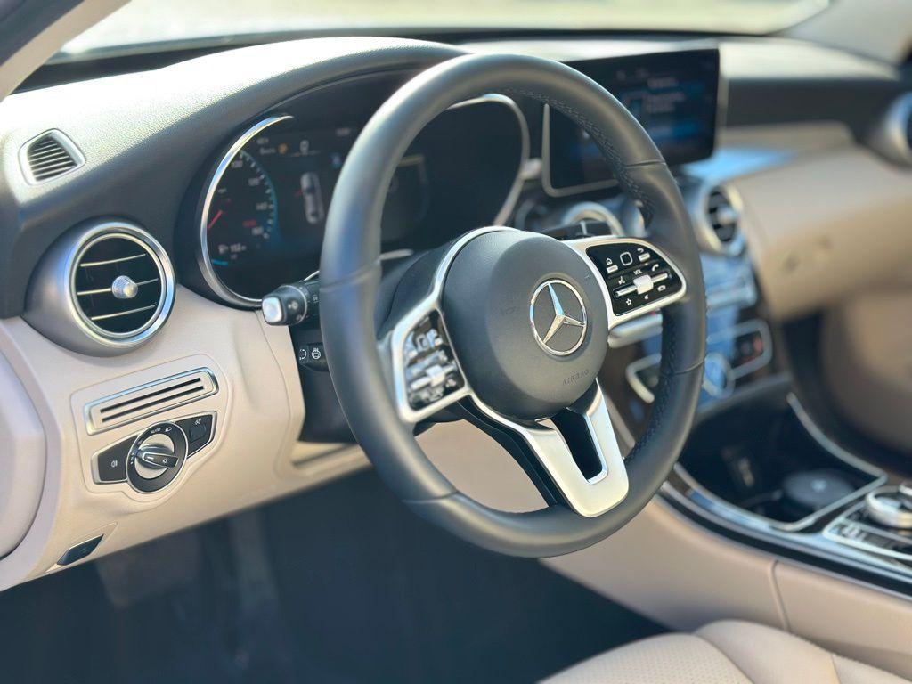 used 2021 Mercedes-Benz C-Class car, priced at $29,995