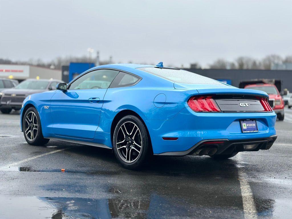 used 2022 Ford Mustang car, priced at $40,145