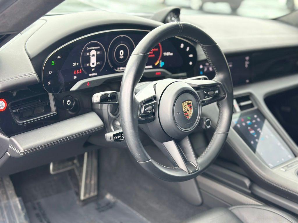 used 2021 Porsche Taycan car, priced at $86,400