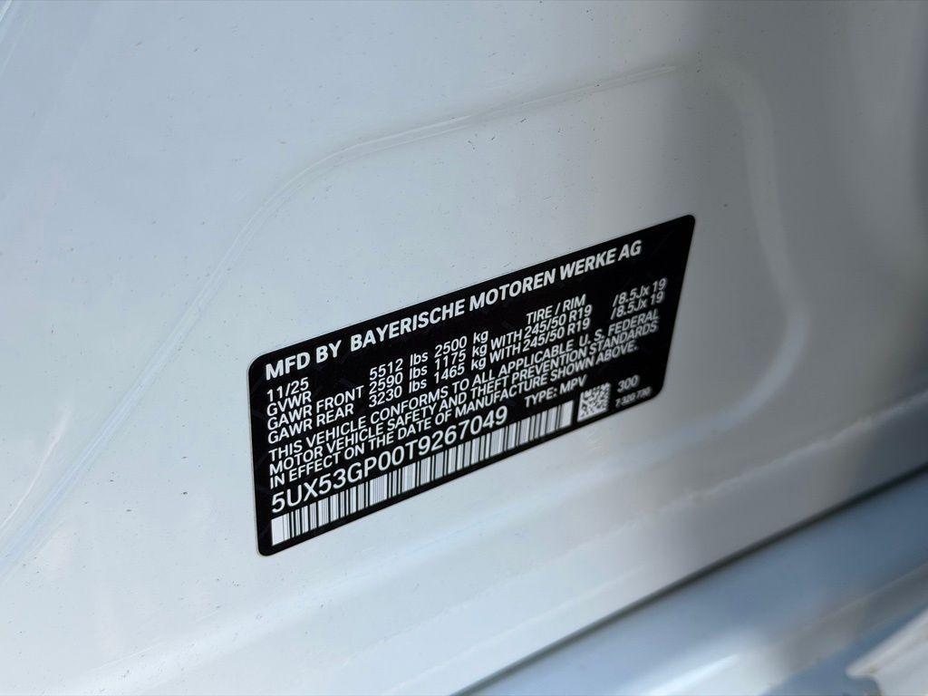 new 2026 BMW X3 car, priced at $55,340