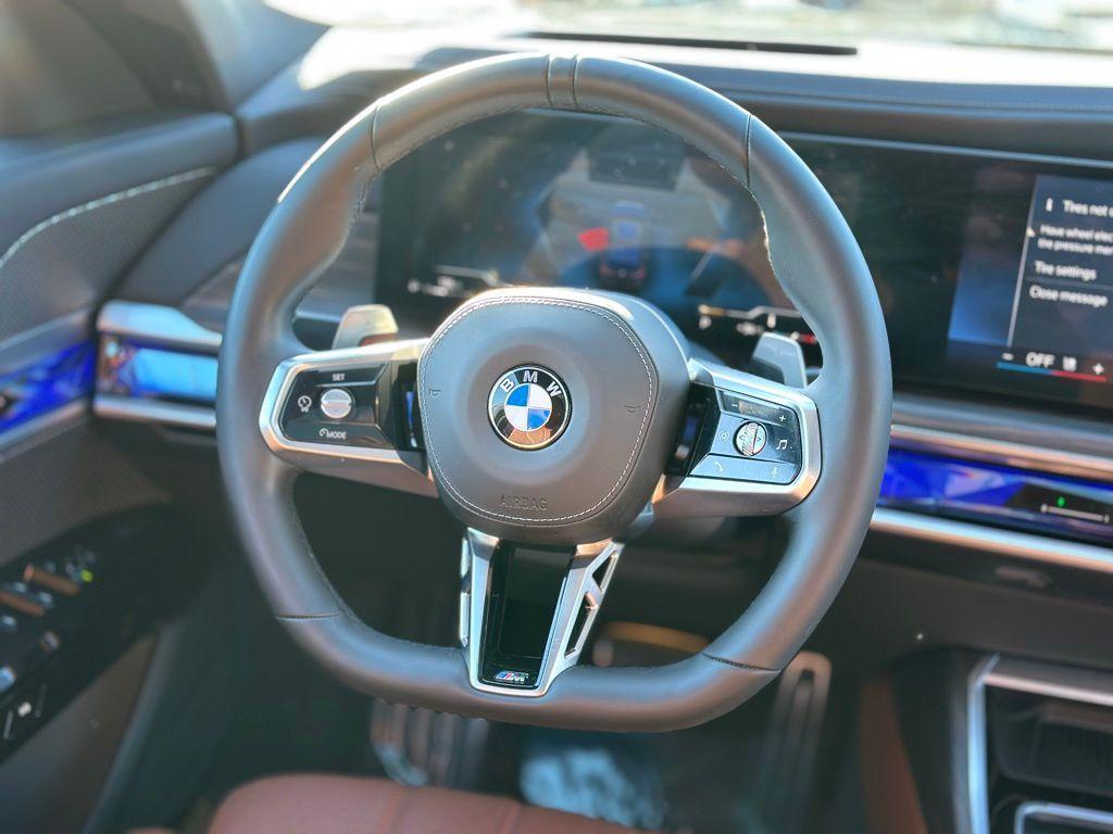 used 2025 BMW 740 car, priced at $81,380