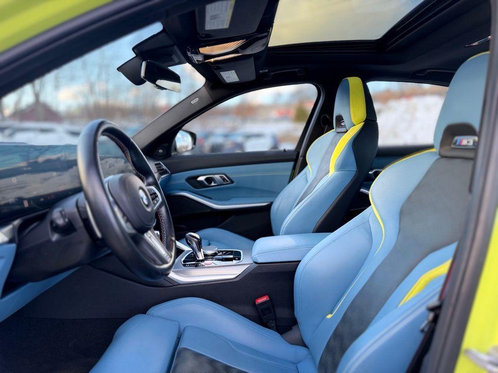 used 2023 BMW M3 car, priced at $82,973